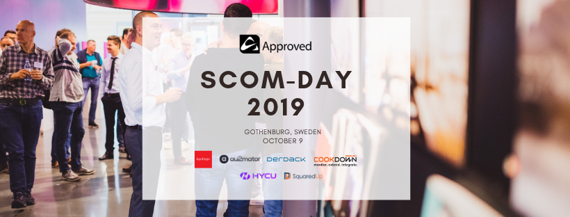 Meet us at SCOM-DAY 2019 in Gothenburg Sweden and enjoy the new session from Stoyan Chalakov